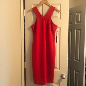 *New* Red Jennifer Lopez Dress: Fitted Spanex